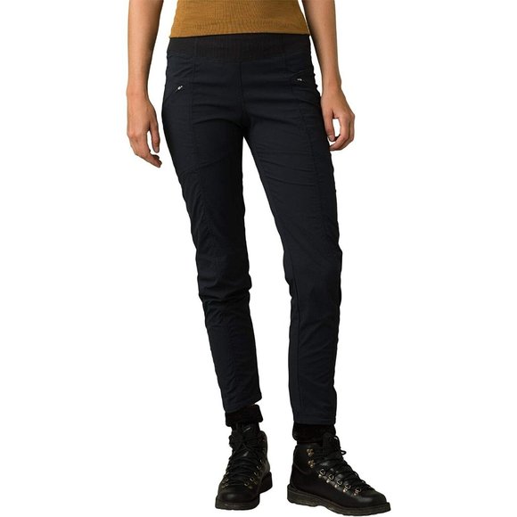 Pants - PrAna Womens Koen Pull-on Pants Nylon Out door Hiking medium Black